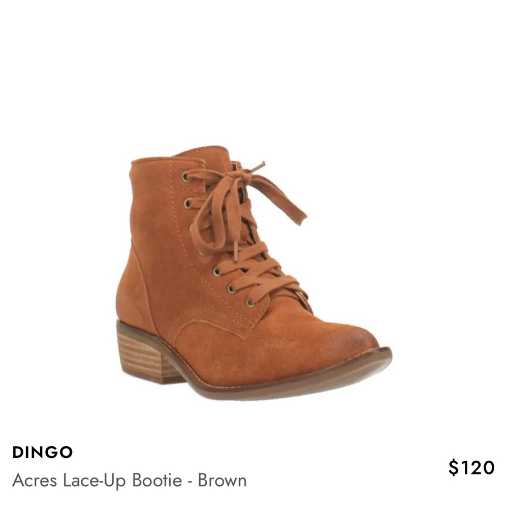 Dingo Acres Lace Up Bootie